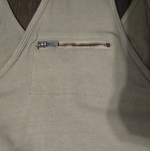 Free People Movement Hot Shot Onesie  Sage Stone Army *Current* - Picture 8 of 9